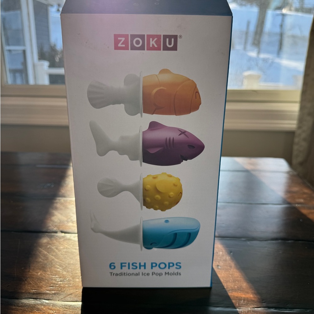Zoko Fish Pops Ice Pop Molds - Multicolor
